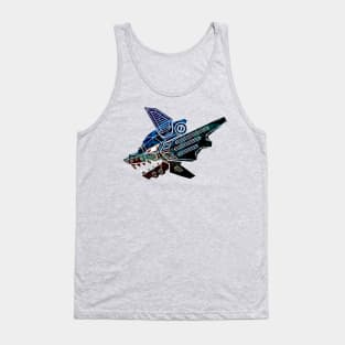 Mecha Robot Wolf | Poison Ivy Tank Top